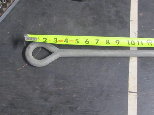 JOSLYN 3/4" x 18" Galvanized OVAL Eye Bolt - Picture 2 of 5