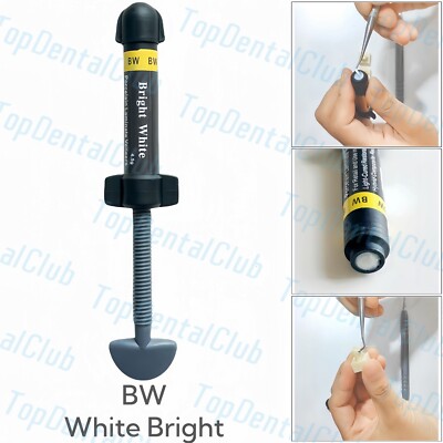 4.5g Dental Light Cure Veneer Composite Resin White Bright Hybrid Aesthetic