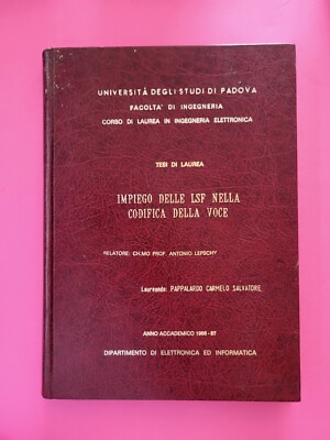 Bachelorarbeit Einsatz der Lsf in der Sprachcodierung Ingenieurwesen V19