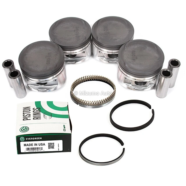 Pistons Main Rod Bearings Fit 93-96 Eagle Mitsubishi Plymouth Turbo 2.0L 4G63T - Image 3 of 4