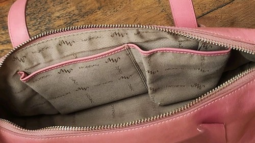 Monsac Originals Pretty In Pink Zip Top Shoulder Bag, Fun Y2k Look - Picture 18 of 18