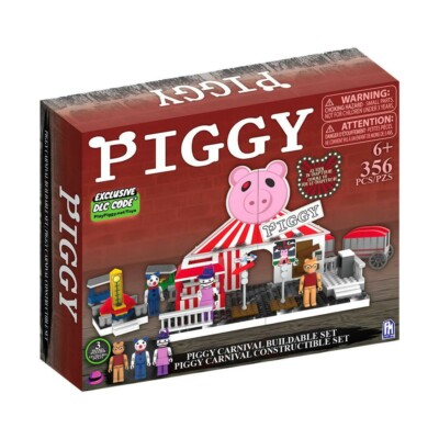 PIGGY Carnival Deluxe Buildable Set - Construction Set Building Blocks -W/ DLC