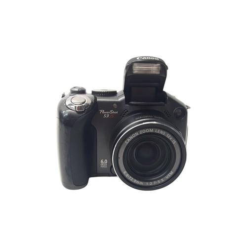 Canon Powershot S3 IS 6.0 MP 12x Zoom Digital Camera TESTED Lens Error E5434 - Picture 3 of 12