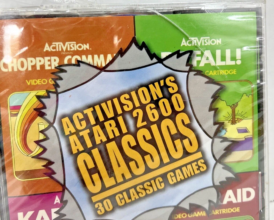 Brand New VTG. Activision’s Atari 2600 30 Classics PC CD Windows 95/98 Games - Image 2 of 4