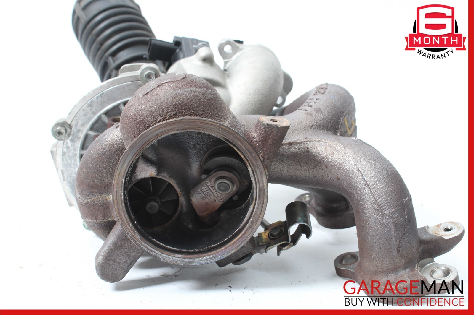 14-17 Maserati Ghibli M157 Front Left Driver SideTurbocharger Turbo Assembly OEM