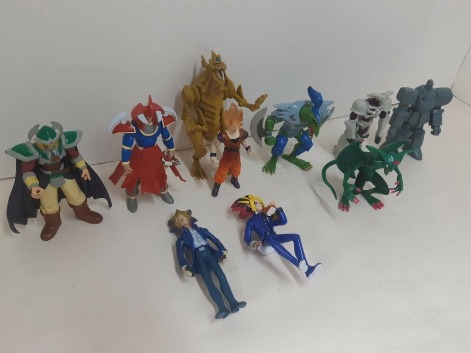 10 figure lot Yu-Gi-Oh Dark Magician Kazuki Takahashi Complete wand 1996 Dragon  - Image 2 of 4