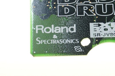 Roland SR-JV80-10 Bass & Drums Expansion Board JV-1080 JV-2080 XV