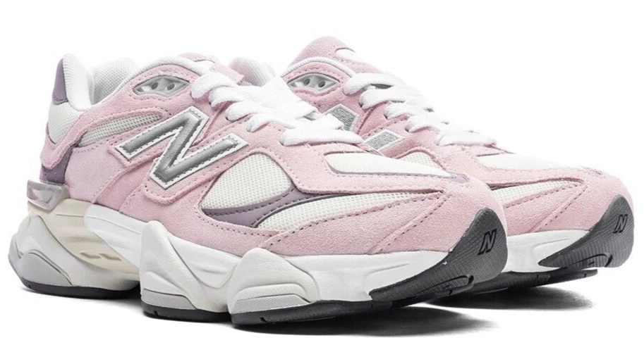 New Balance 9060 Rosa Blanco GC9060BE GS y Mujer Talla Nuevo Foto 4 de 4