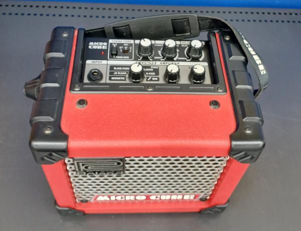 Roland MICRO CUBE GX 赤 純正AC付 箱付 美品 Roland MICRO CUBE GX 3W