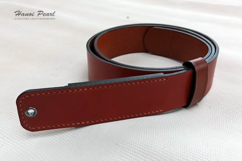 Bowen Ersatzgürtel | Custom Handmade Ledergürtel mit Scheide | Nur Gürtel - Bild 7 von 11