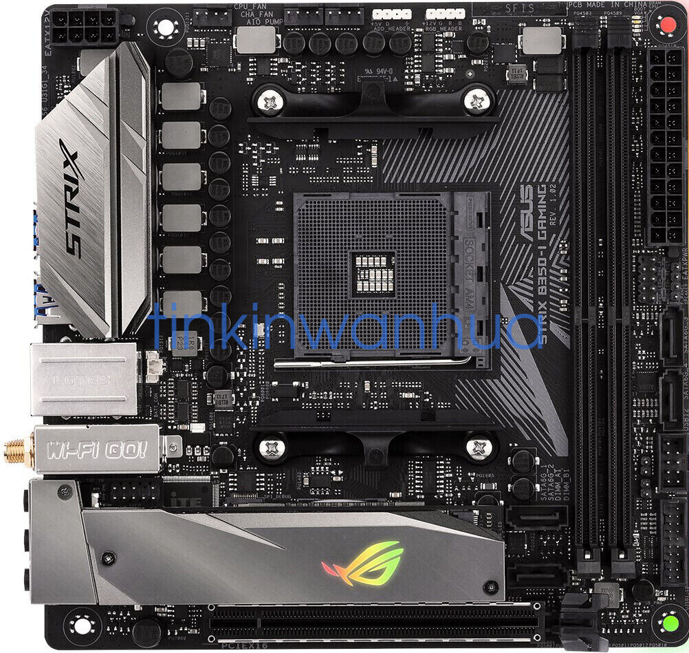 For ASUS ROG STRIX B350-I GAMING Motherboard Socket AM4 DDR4 Mini