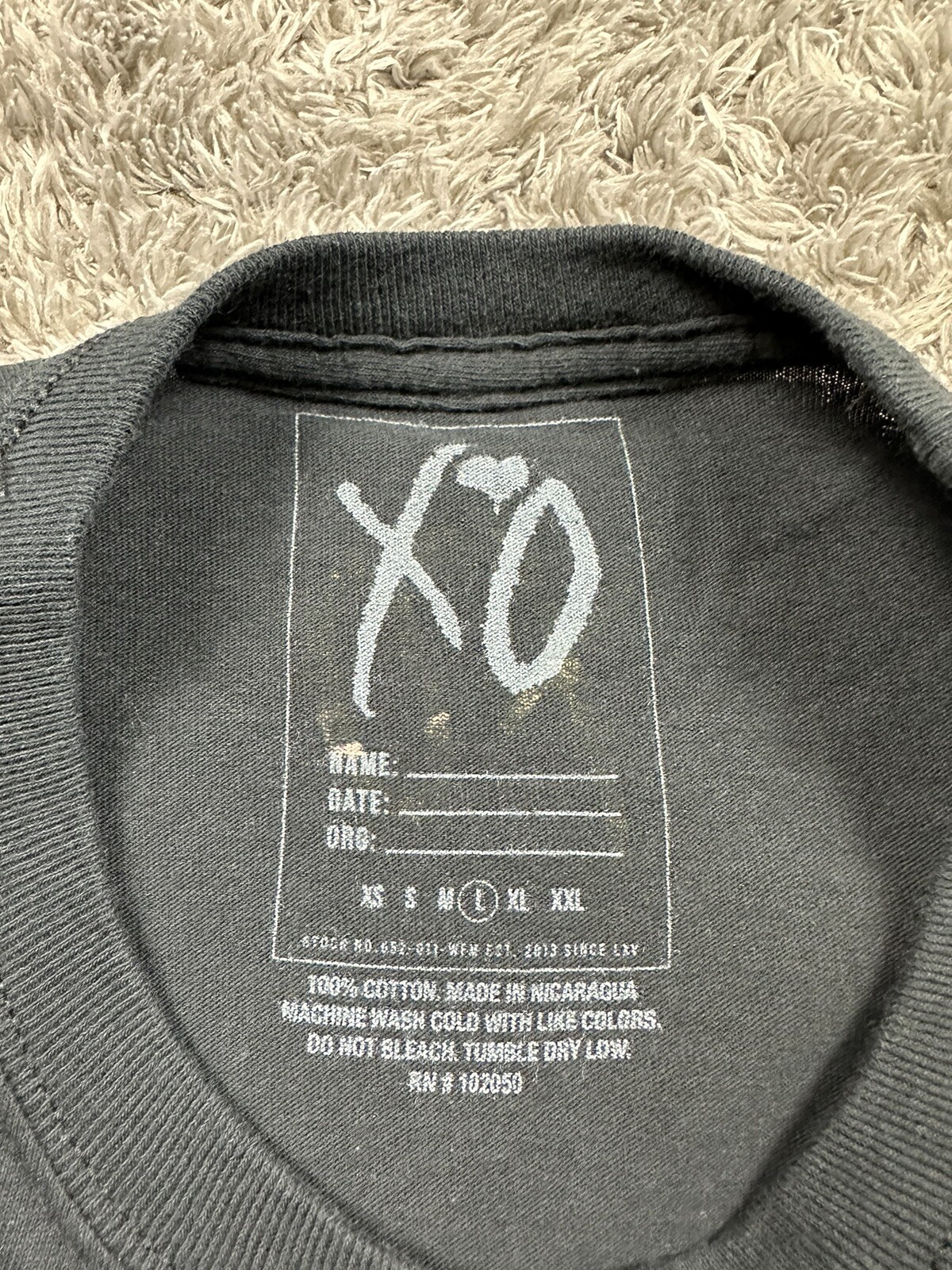 The Weeknd Starboy Album XO Official Merchandise Urba… Gem