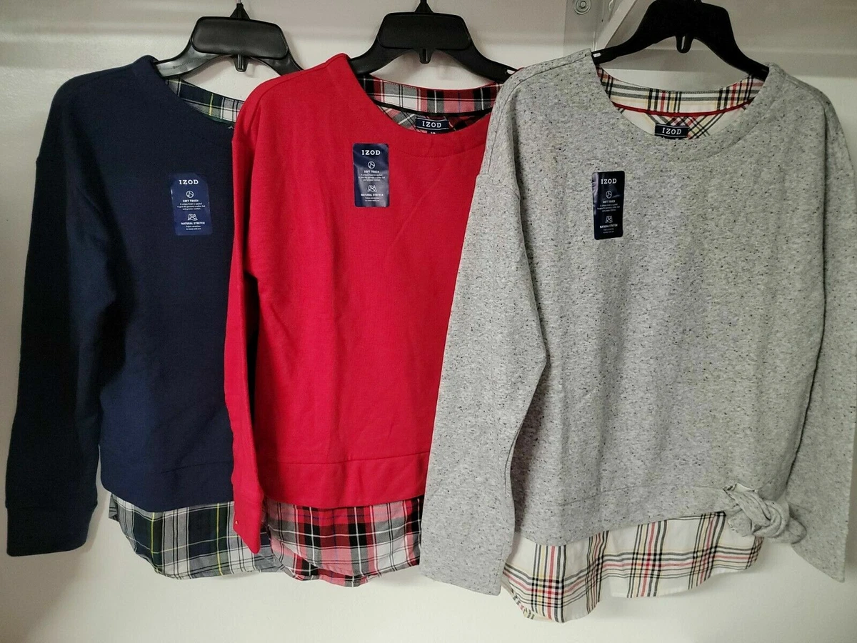 Izod women's sweatshirts sale