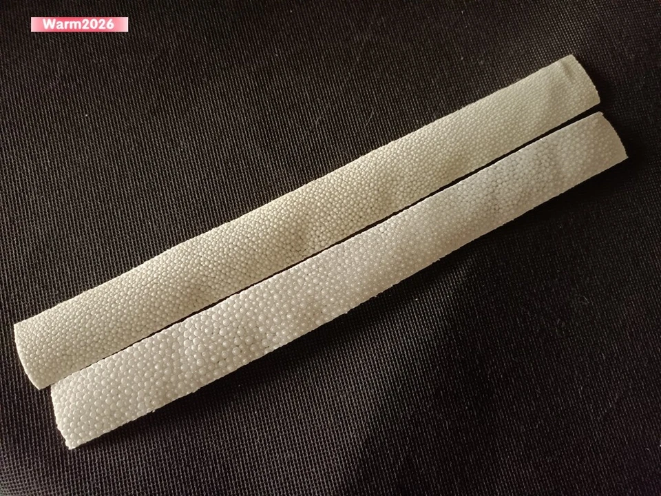 Piel de raya genuina real de piel de rayo de 26 cm para JP Katana Wakizashi Tanto Maintance Foto 3 de 4