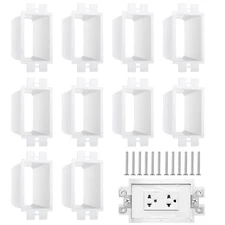 10 Pcs Electrical Box Extenders BE1-2 Electrical Outlet Box Extenders with 60...