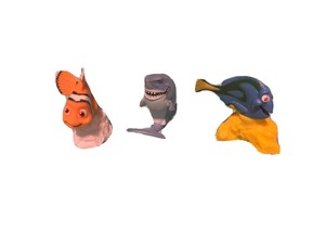 finding dory figurines