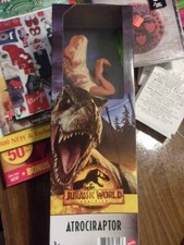 MATTEL JURASSIC WORLD ATROCIRAPTOR RARE 12" ACTION FIGURE 2021 NIB DINOSAUR