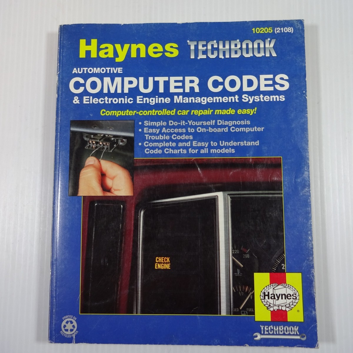 Haynes Tech Book Auto Computer Codes & Electronic Engine Mgmt
