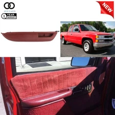 Red Front LH Driver Side Door Armrest For Chevrolet/GMC 1990 1991 1992 1993 1994