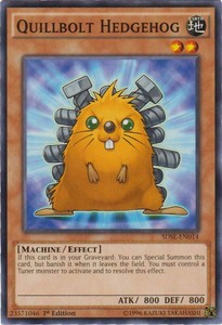 Quillbolt Hedgehog - SDSE-EN014 - Common - 1st Edition x3 - Near Mint