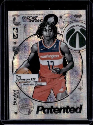 2025 Topps Chrome Tre Johnson III Base (RAW)