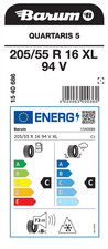 Barum Quartaris 5 205/55 R16 94V XL M+S Ganzjahresreifen