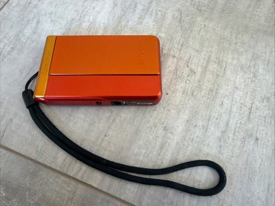 Sony Cyber-shot DSC-TX30 18.2MP 5x Zoom Digitalkamera Wasserdicht Orange