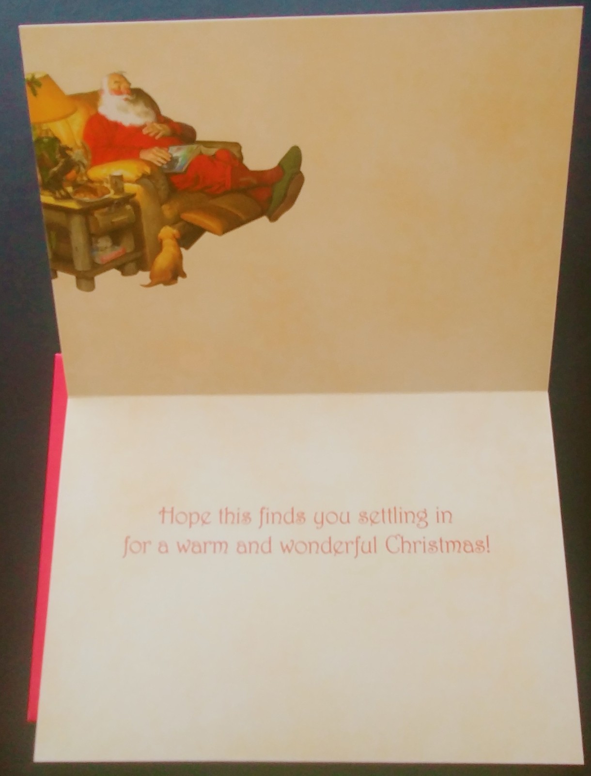 "Moments With Santa" (7) Leanin Tree Christmas, New Yr Cards, With (7) Envelopes