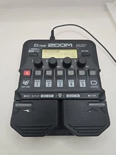 ZOOM G1 FOUR GUITAR MULTI-EFFECTS PROCESSOR Tested Free Shipping. 