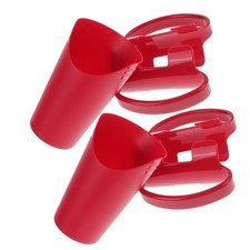 2 Pcs Elderly Spill Proof Cups Controlled Drinking Mug Disabled Sip Tumbler