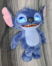 Disney Stitch Many Moods 14-Inch Interactive Plush 50+ Sounds Phrases Plush Toy