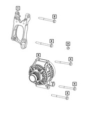 Genuine Mopar Engine Generator 68429972AA