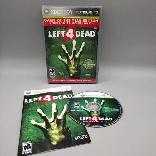 Left 4 Dead Game of the Year Edition (Microsoft Xbox 360, 2009) Complete CIB