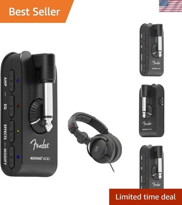 Mustang Micro Headphone Amplifier Bundle with Polsen HPC-A30-MK2 Studio Monit...
