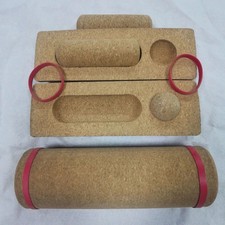 Balance Board Wackelbrett Yoga Fußrolle Split Design Körk Flexibel