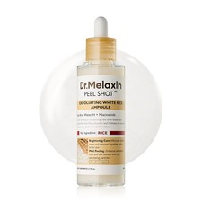 Dr.Melaxin Peel Shot Glow White Rice Peeling 2.71 Fl Oz Pack of 1 , black
