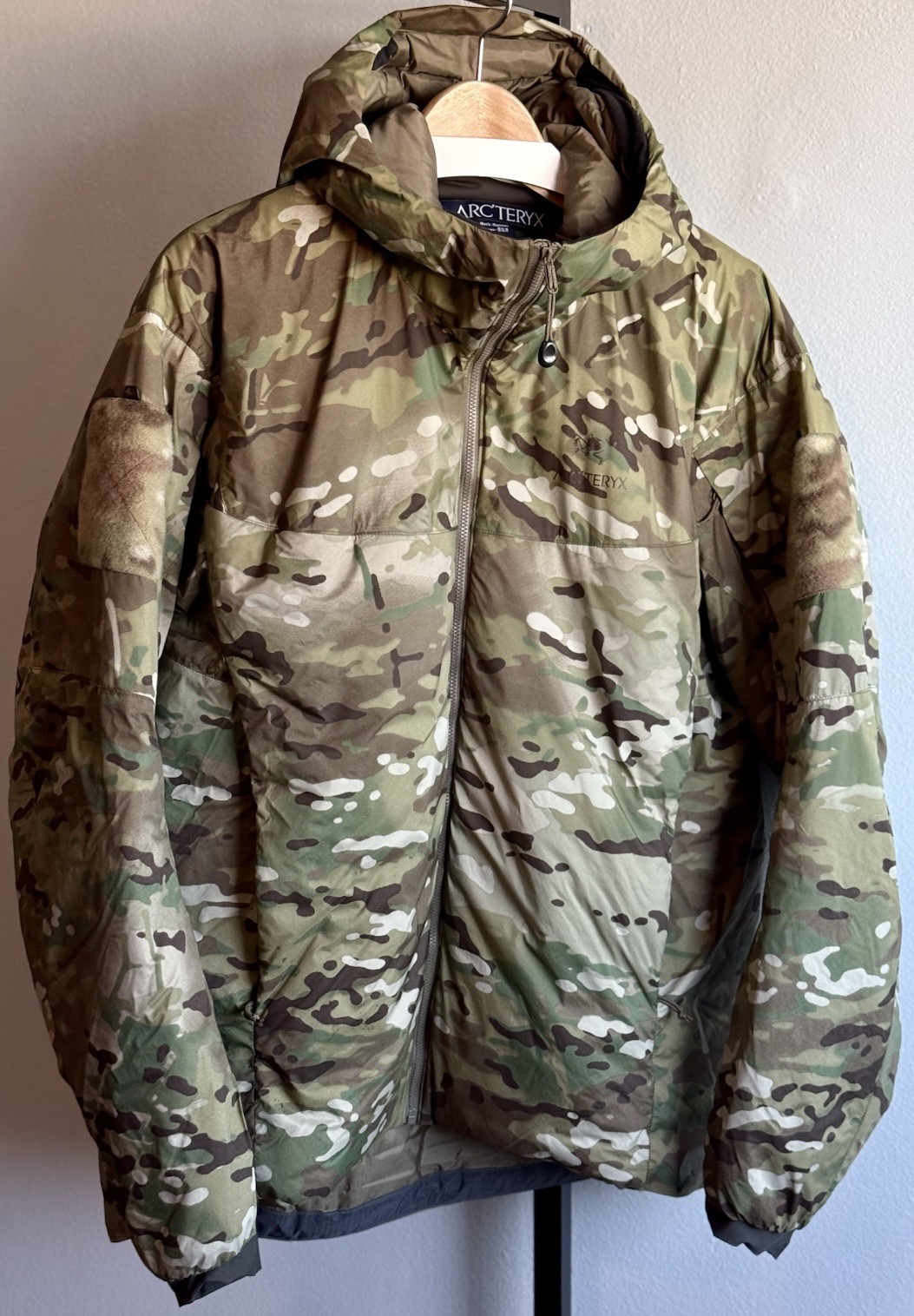 Arc'teryx LEAF C WX Felpa con Cappuccio Uomo MultiCam Large Nuova con etichette