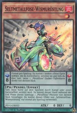 YuGiOh Seltmetallfose-Wismurüstung PEVO-DE052 Super Rare Good 1st