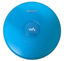 Sony Walkman D-EJ002 Portable CD Player blue Tested  Working OK
