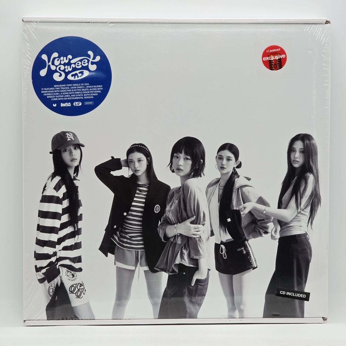 New Jeans How Sweet & Bubble Gumへリンアルバム NewJeans 'How Sweet' Standard ver. - NewJeans Official