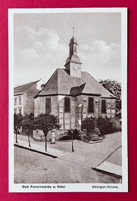 AK BAD FREIENWALDE 1927 Georgen-Kirche   ( 164713