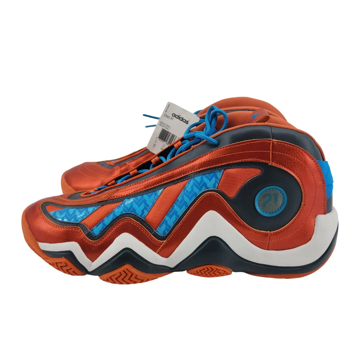 adidas Crazy 97 Orange for Sale | Authenticity Guaranteed 