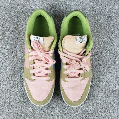 Nike Dunk Low Sun Club Size 10 Arctic Orange Sanded Gold - Picture 3 of 9