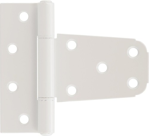 Hillman Vinyl Gate T-Hinge White (3-1/2") 853353