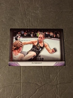 2024 Topps UFC Knockout Alexa Grasso Red /25 #15