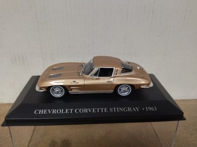1963 CHEVROLET CORVETTE C2 STINGRAY CHAMPAGNE 1:43 IXO ALTAYA