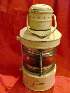 SHIPS GREEN/RED COMBINATION GALVANIZED SIDE LIGHT