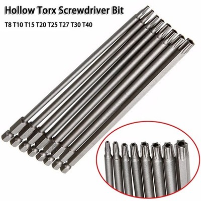 Precision 7 78 Zoll für Torx-Schraubendreher-Bit T8T40 mit starker magnetischer