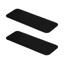 2Pcs Felt Base Shaper 14"x5" Bag Bottom Shaper Pad Purse Liner Board Black