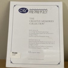 Creative Memories 12 x 15 Ruled Scrapbook Refill RCM-15R 5 Sheets/10 Pages